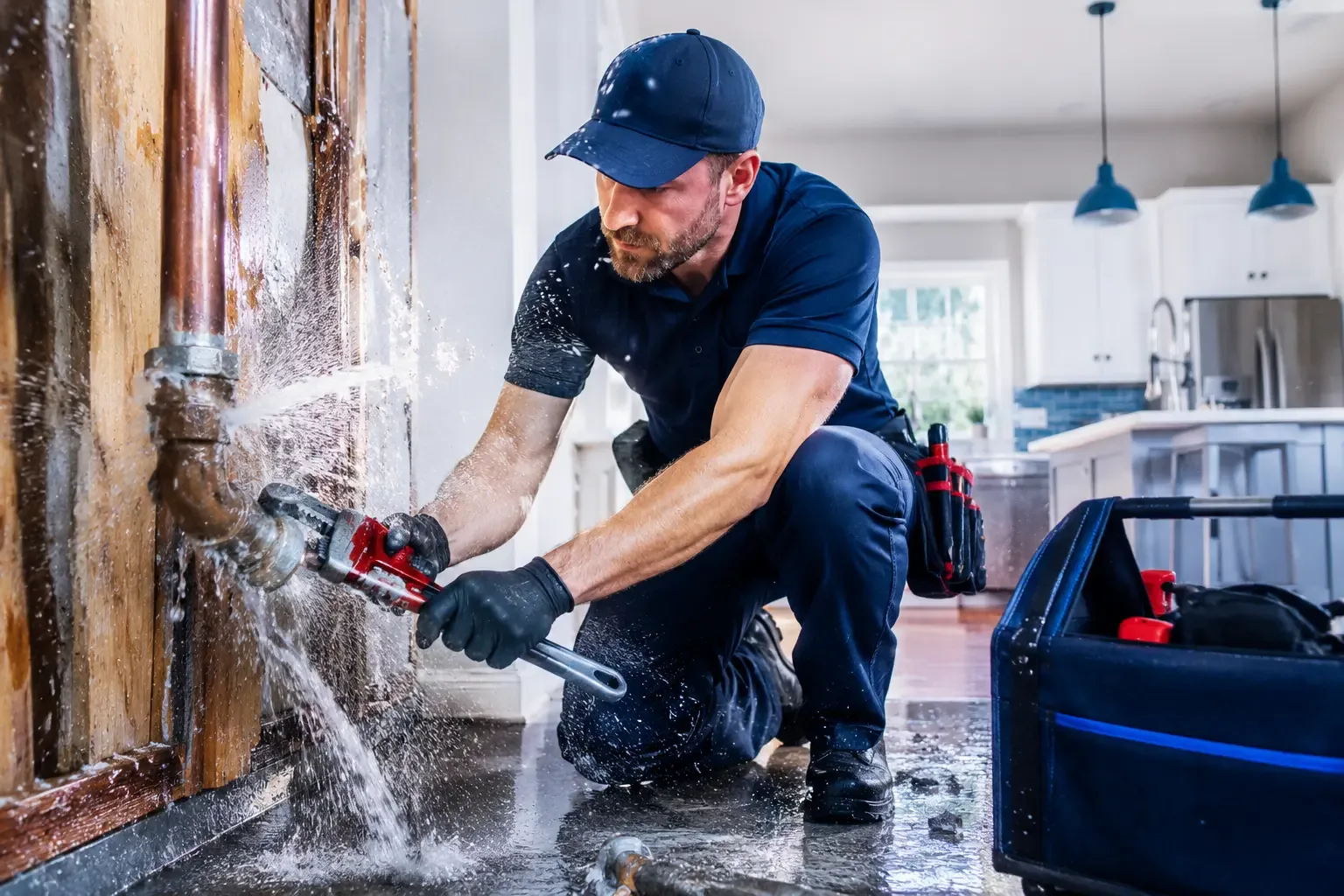 Local emergency pipe repair professionals in Delia, KS